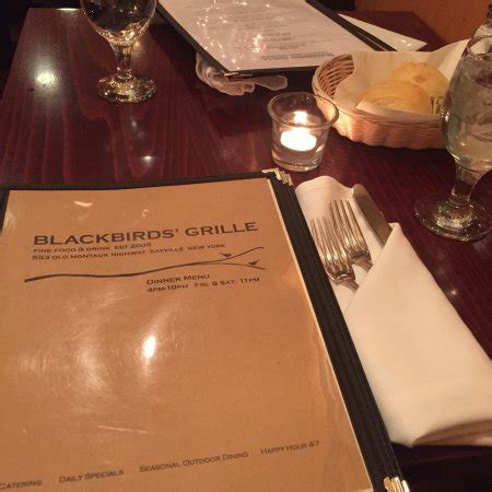 Blackbirds Grill, Sayville - Menu, Prices & Restaurant Reviews - TripAdvisor