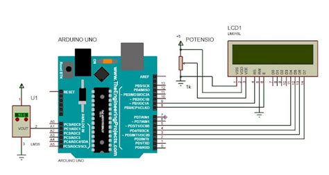 Menggunakan Sensor Suhu LM35 dengan Arduino dan Tampilan LCD - Hp Lows