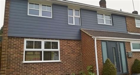 This contest winning cladding job in Reading, UK shows just how striking our Slate Grey Double ...