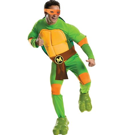 Adult Deluxe Michelangelo Costume - Walmart.com - Walmart.com