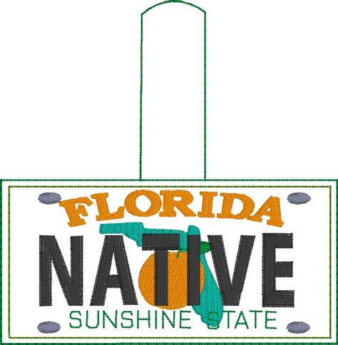 Florida State License Plate Design Make Your Own Replica - Etsy