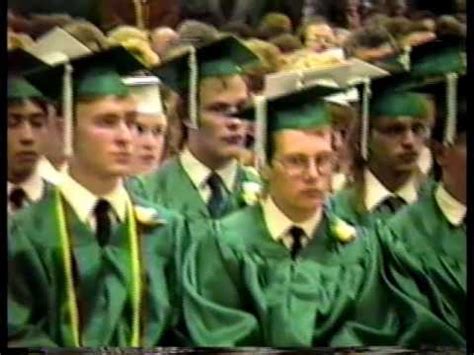 1991 Osceola High School Graduation - Osceola, WI - YouTube