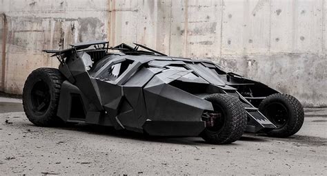 The Dark Knight Goes Green With This Electric Batmobile Tumbler Replica | Carscoops