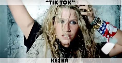 Kesha Tik Tok Album Cover