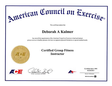 American Council on Exercise - Group Fitness Instructor | Group fitness instructor, Group ...