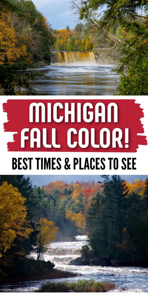 Best Time to See Fall Colors in Upper Michigan - Meet Me in Michigan