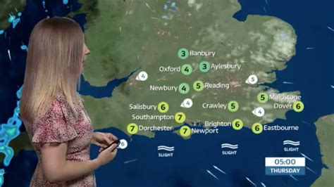 Wednesday evening's weather for the Meridian region | ITV News Meridian