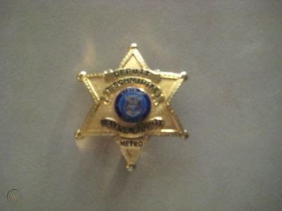 Police Badge -WAYNE COUNTY SHERIFF (MI?) | #140098143