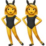 👯 People With Bunny Ears emoji Meaning | Dictionary.com