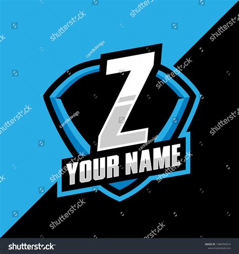 Letter Z Gaming Logo Design Template Stock Vector (Royalty Free ...