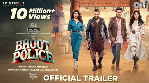 Bhoot Police - Trailer | Saif Ali Khan | Arjun Kapoor | Jacqueline Fernandez | Yami Gautam - YouTube