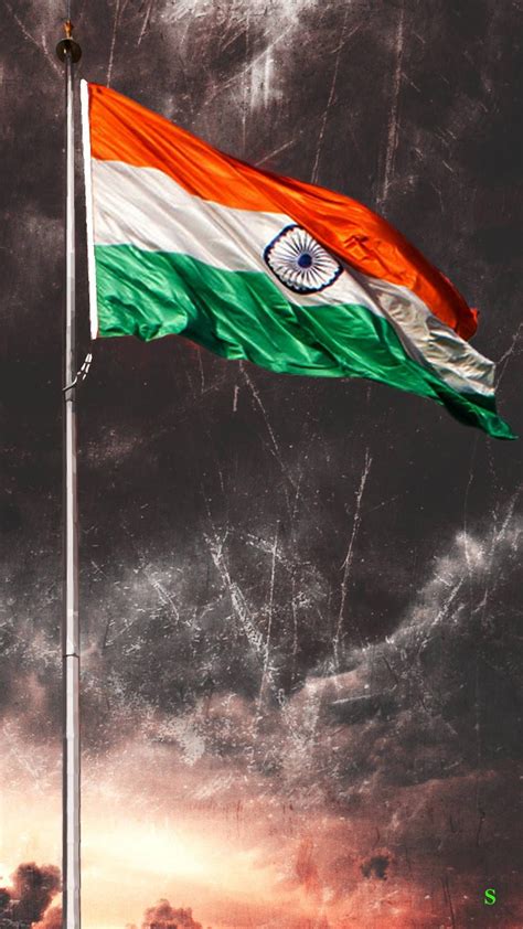 Indian Flag Photo With Pole Wallpaper Download | MobCup