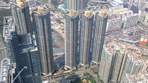 065 ICC Tower International Commerce Centre Sky100 City Panorama Hong ...