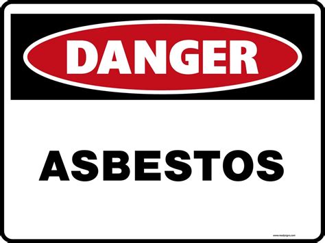 Asbestos Warning Signs - ClipArt Best