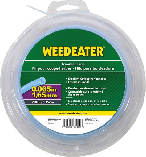 Weed Eater Trimmer Lines .065" x 200' Round Trimmer Line