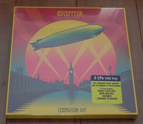 Led Zeppelin- Celebration Day 3LP Boxset/ 180 gr vinyl/ w. - Catawiki