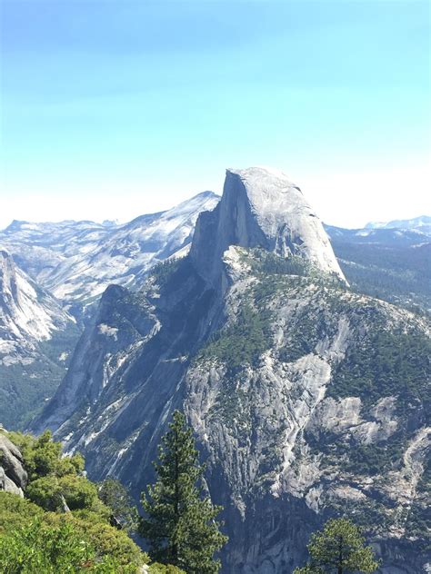 Half Dome view from Glacier Point : r/CampingandHiking