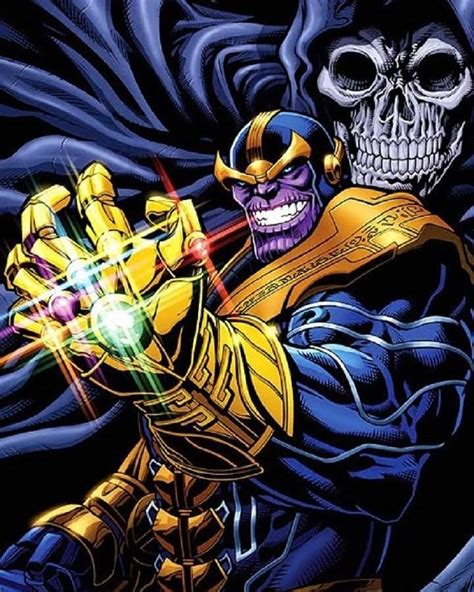 User Uploaded Image - Thanos And Death Art - 720x900 Wallpaper - teahub.io