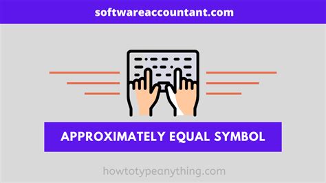 6 Ways to Type Approximately Equal Symbol (≈) in Word/Excel - Software ...