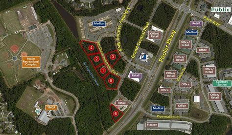 Pooler Parkway & Grand Central Blvd, Pooler, GA 31322 - +/-1.15-2.15 Acres: Development ...