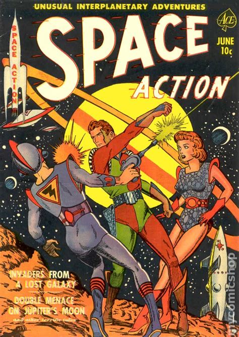 Space Action (1952) comic books