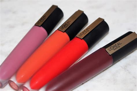 L'Oreal Paris Rouge Signature Matte Liquid Lipstick UK Review Swatches