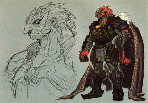 Image - Twilight Princess Artwork Dark Lord Ganondorf (Early Concept Artwork - Hyrule Historia ...