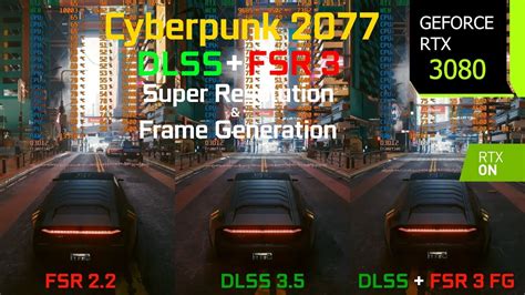 Cyberpunk 2077 FSR 3 Frame Generation Mod + DLSS with the RTX 3080 - Graphics/Performance ...