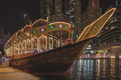 Marina Dhow Cruise Dinner From Dubai | Gray Line