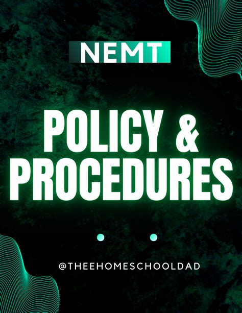 NEMT POLICY AND PROCEDURES TEMPLATE