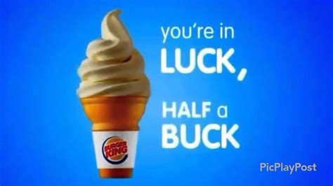 Burger King Ice Cream Cone Flavors - Burger Poster