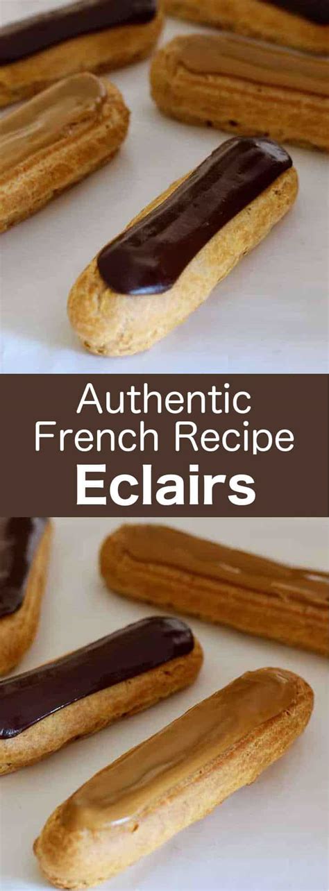 Chocolate and Coffee Eclairs | Traditional French Recipe | 196 flavors