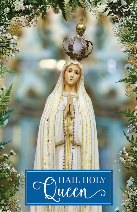 Hail Holy Queen Prayer Card | Bayard Faith Resources