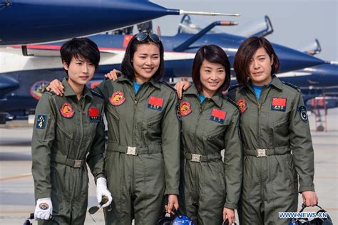 Female pilots with J-10 fighters to debut LIMA air show- China.org.cn