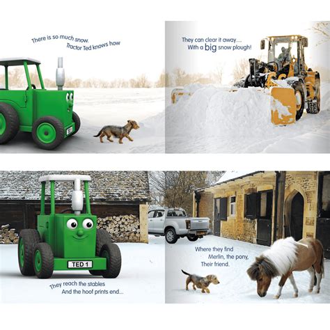 Tractor Ted A Winter's Day Book