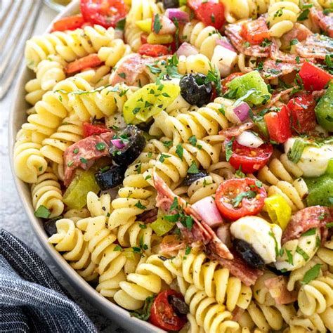 Best Pasta Salad Rrcipe - Pasta Salad Recipe By Jamie Oliver Food Com Best Pasta Salad Pasta ...