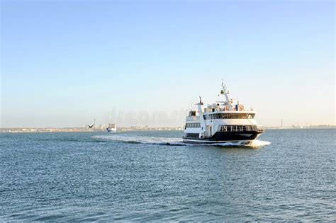 Ferry from Helsingor stock image. Image of coastline - 63492265