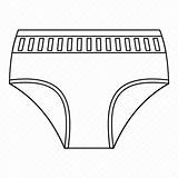 Panties Coloring Pages sketch template