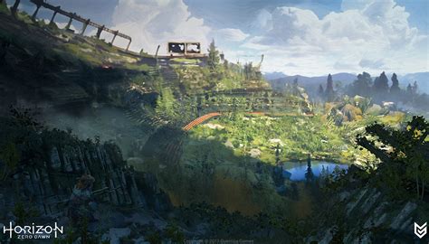 Horizon Zero Dawn Concept Art by Lloyd Allan | Concept Art World