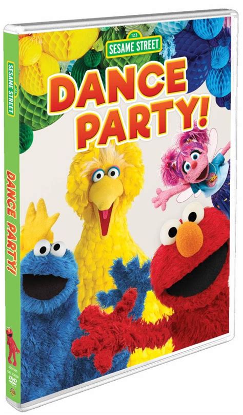 Sesame Street Dance Party DVD | Dance party, Sesame street, Kids dance