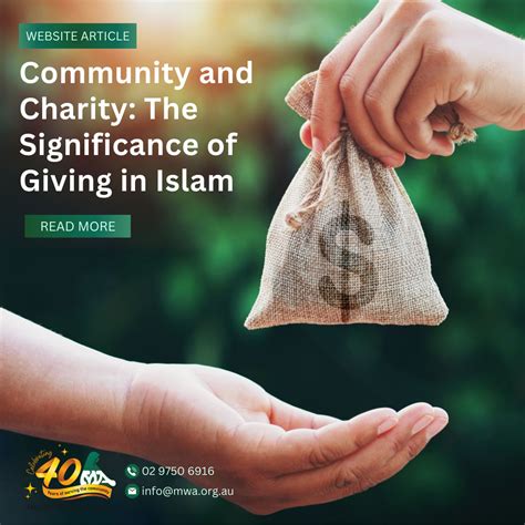 Community and Charity: The Significance of Giving in Islam - Muslim Women Australia