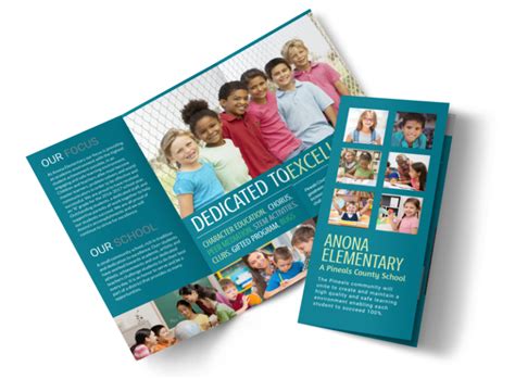 Brochure Templates Elementary (1) - TEMPLATES EXAMPLE | TEMPLATES EXAMPLE