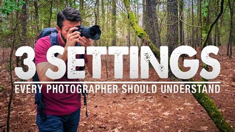3 CAMERA SETTINGS To MASTER For Landscape PHOTOGRAPHY - YouTube