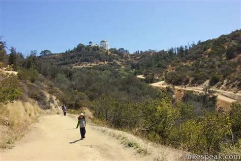 West Observatory Trail to Griffith Observatory | Hikespeak.com