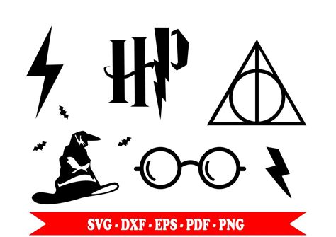 Harry Potter svg, clip art symbols, download in digital format svg, EPS ...