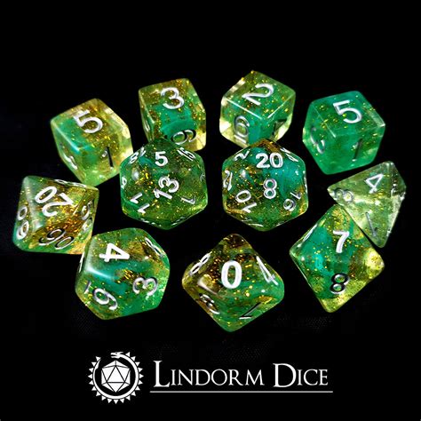 Jörmungandr -Norse mythology dice - 11pcs | LindormDice