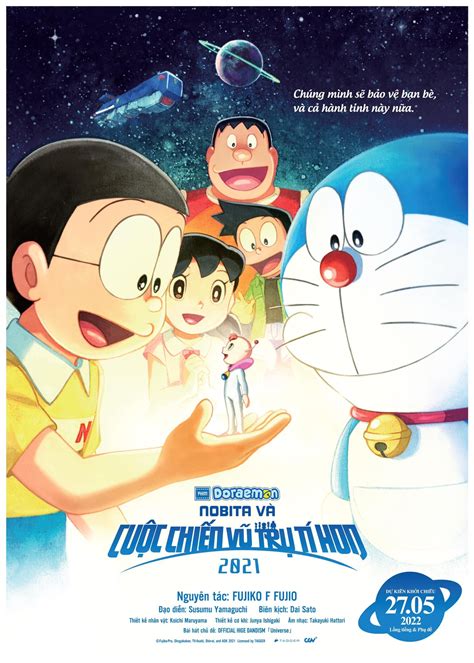 DORAEMON - NOBITA VÀ CUỘC CHIẾN VŨ TRỤ TÍ HON 2021 (LỒNG TIẾNG) (P)