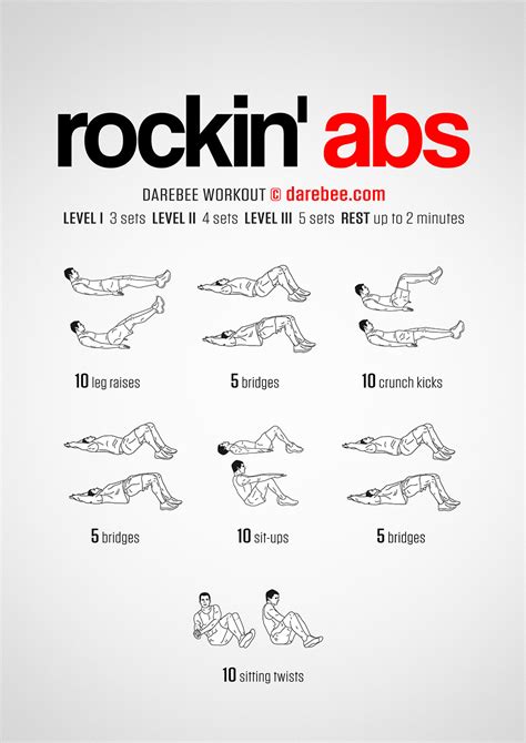 Rockin Abs Workout | Abs workout routines, 10 minute ab workout, Abs workout