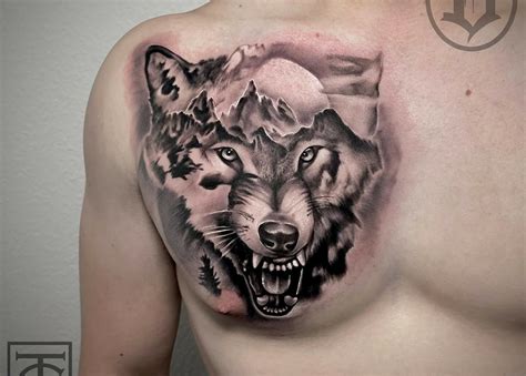 11+ Simple Wolf Tattoo That Will Blow Your Mind!