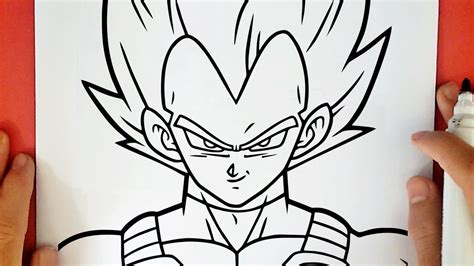 How To Draw Vegeta Face - Documentride5